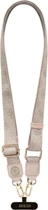 Produktbild Guess Universal lanyard CBDY 4G Tether Patch Strass Metal Logo pink