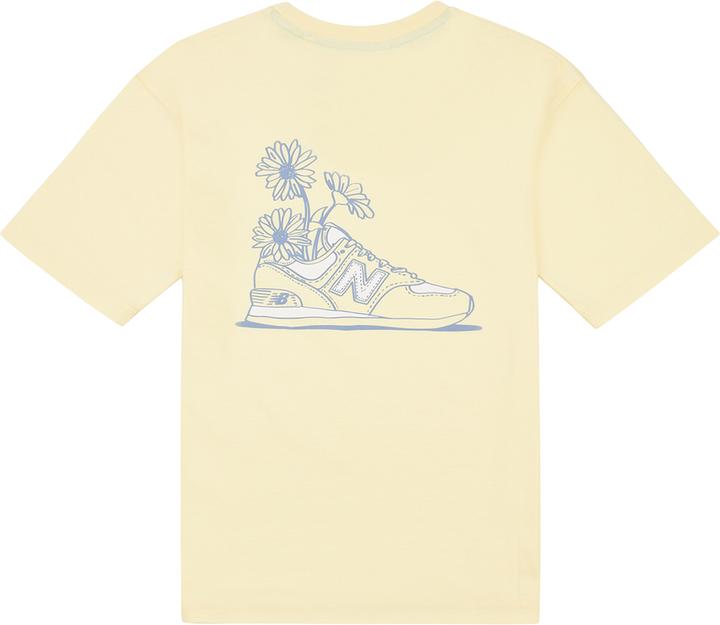 Actual product image New Balance G Nb Floral Sneaker Back Graphics Tee (10XL)
