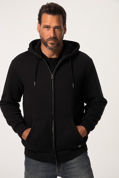 Produktbild JP1880 JP 1880 Hoodiejacke, Outdoor, Sweatjacke, Kapuze, Teddyfutter, Zipper (4XL)
