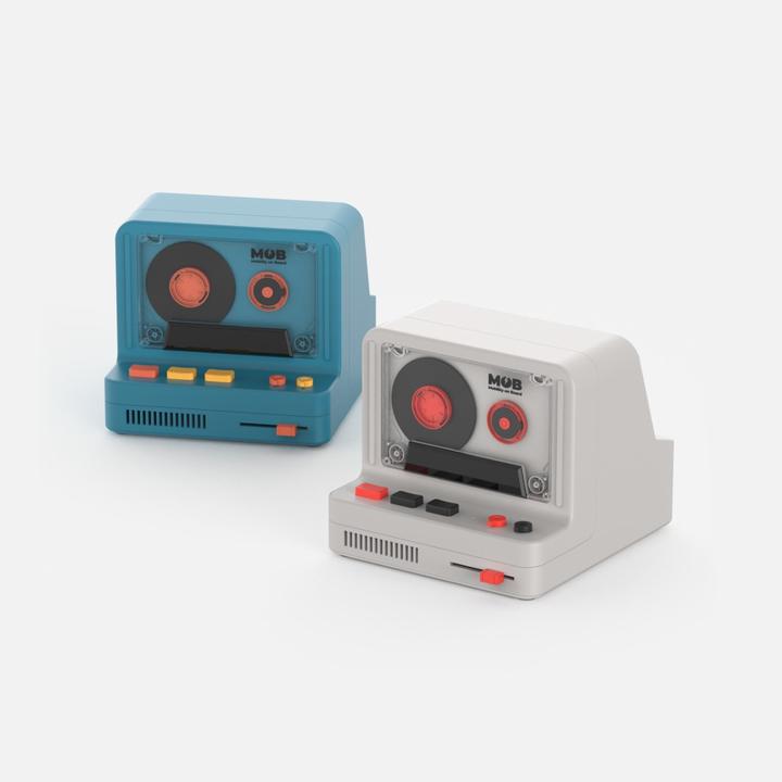 Produktbild Mobility on Board Retro Lautsprecher RS-80 grau (12 h)