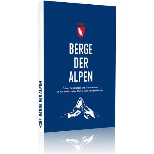 Berge der Alpen, Landkarte