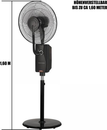 Produktbild IHP MAUK 16" Ventilator mit Sprüh - Nebel - Kühlung 80W 1,2L Überhit