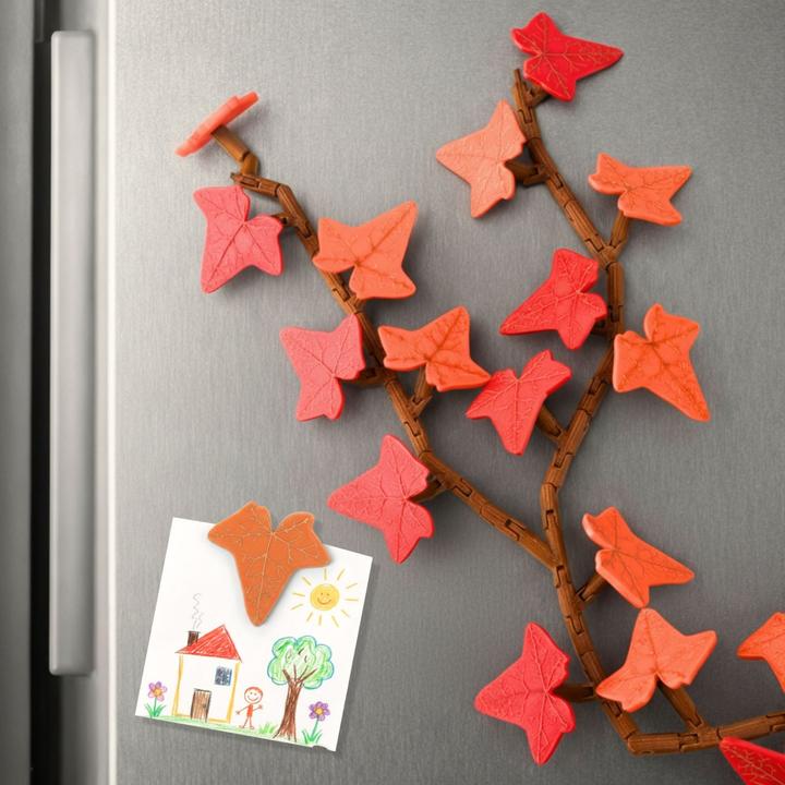 Produktbild Hermex 23-tlg. 3D Efeu-Kühlschrankmagnet-Set Magnet Efeuranken-Deko (23x)