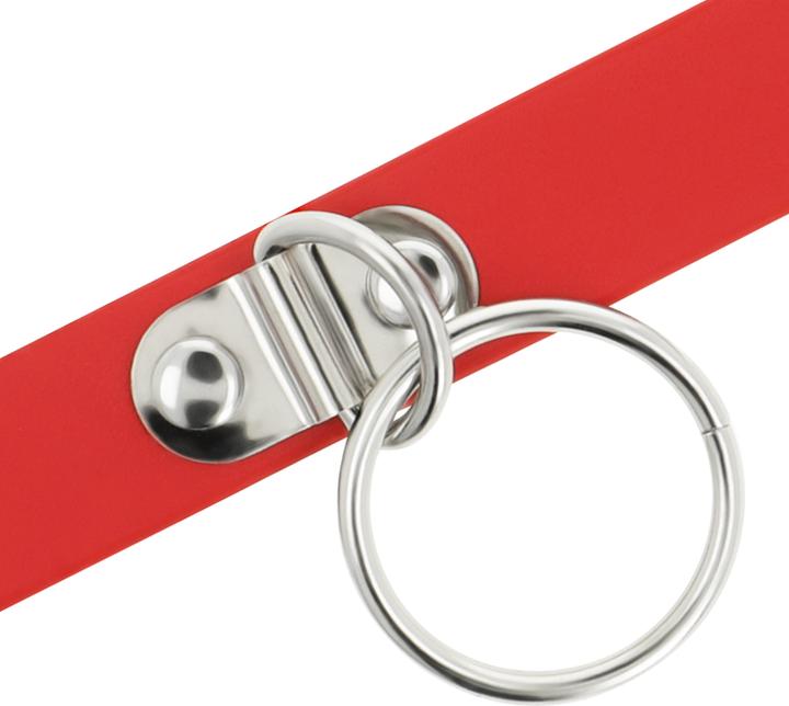 Actual product image Coquette Chic Desire Handmade Choker Fetish - Red
