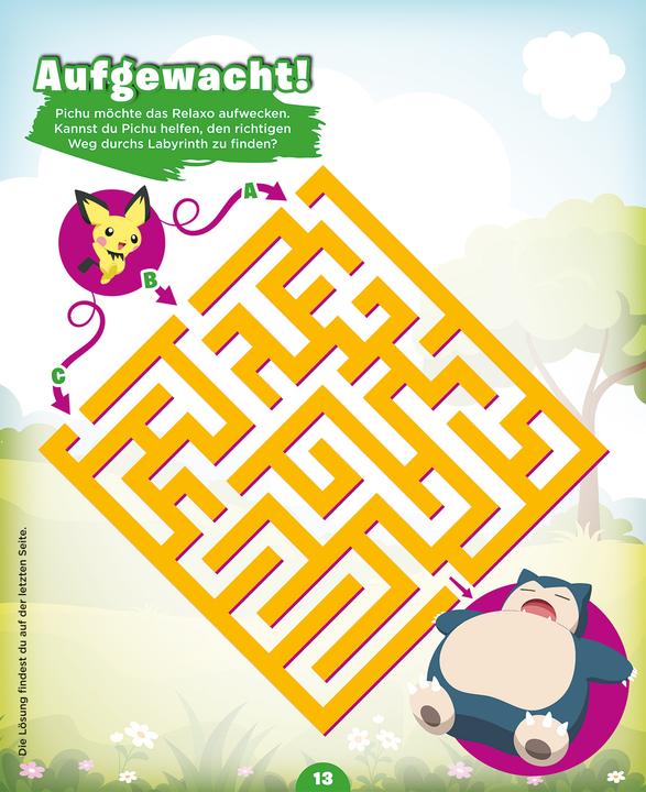 Produktbild Panini Pokémon Junior: Mein grosser Sticker- und Rätselspass