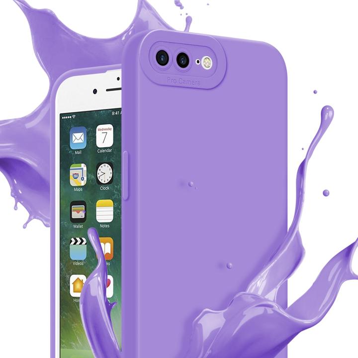 Actual product image Cadorabo Case for Apple iPhone 7 PLUS / 7S PLUS / 8 PLUS in TPU Fluid LM162 Style (Apple iPhone 7 Plus, Apple iPhone 7s Plus)