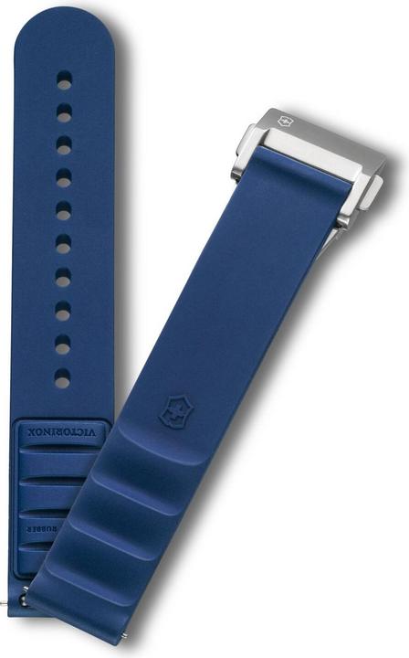 Actual product image Victorinox Rubber Strap D2-DC Small (FKM), Blue (Rubber)