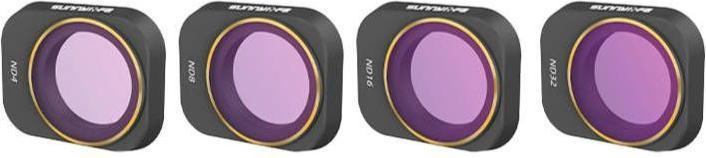 Sunnylife Set di 4 filtri ND 4/8/16/32 per DJI Mini 3 Pro (MM3-FI417) (Filtri per droni, DJI Mini 3 Pro)