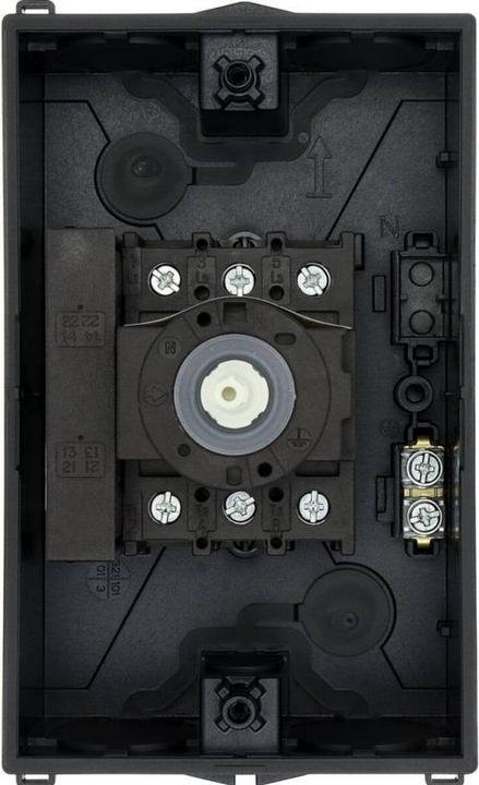 Produktbild Eaton Main switch, 3-pole + 1 NO + 1 NC, 25 A