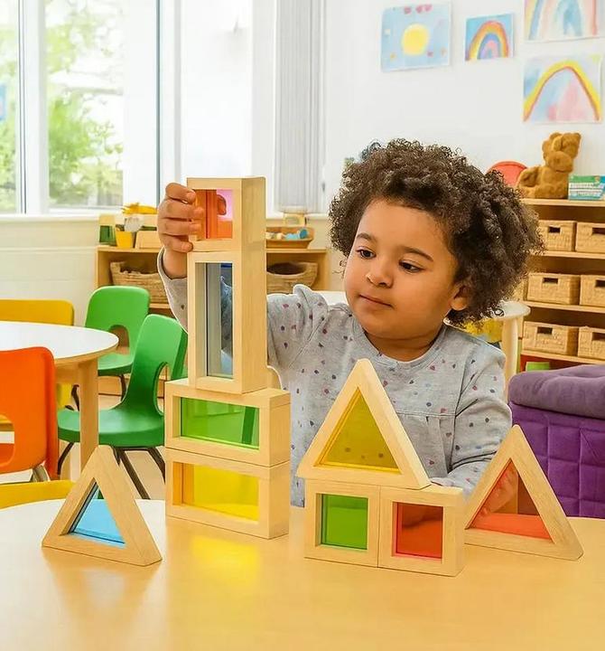 Image du produit Guidecraft Blocs de construction Rainbow Blocks