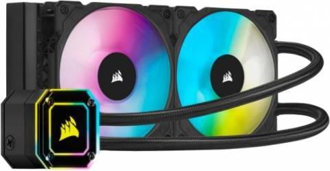 Produktbild Corsair H100i iCue Elite Capellix CPU Liquid Cooler Intel 1151/1200 AMD AM4/sTRX4 " Renewed"