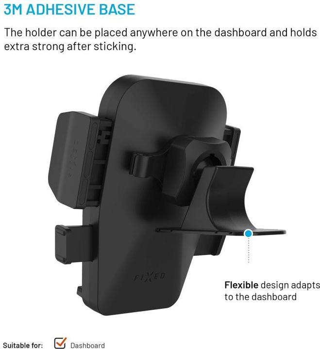 Actual product image Fixed Iconiq Dash, black