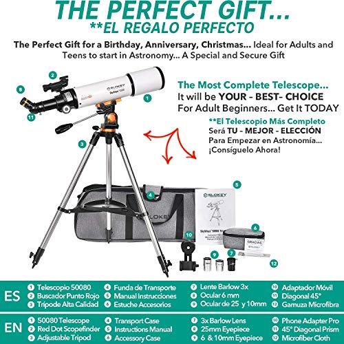 Produktbild Slokey Discover The World Astronomatisches Teleskop für Anfänger