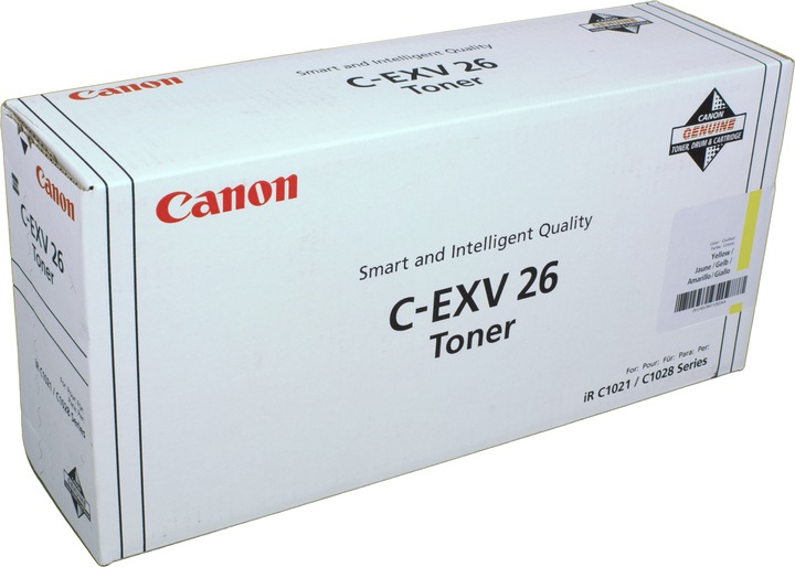 Actual product image Canon C-Exv 26 (Y)
