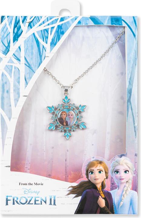 Image du produit Disney Collier Frozen II Ana & Elsa Snowflake (Argent Sterling)