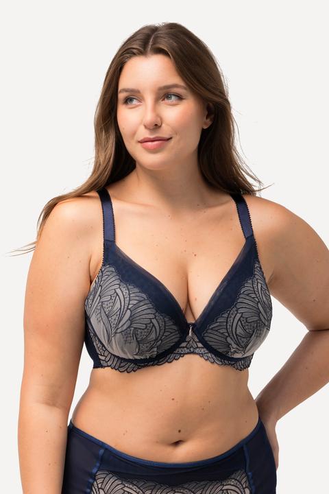 Actual product image Ulla Popken Lace Foam Cup Bra (110 D)