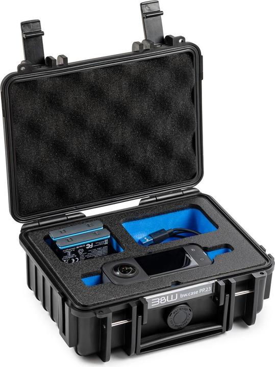 Actual product image B&W International B&W action.case PP.23 black for Insta360 X3
