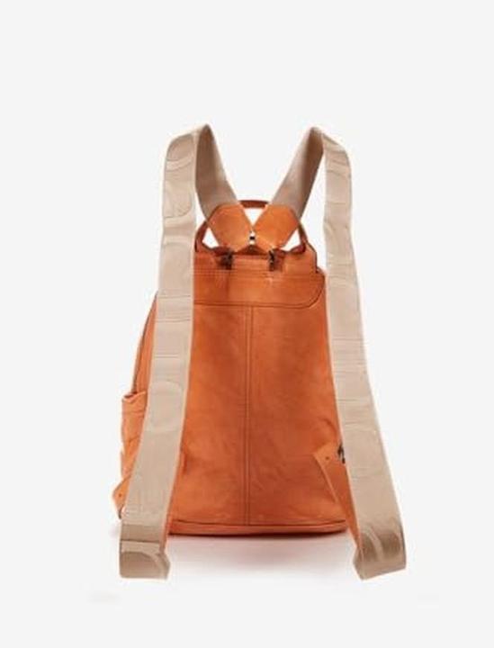 Actual product image Abbacino Woven Leather Women's Backpack with Washed Effect