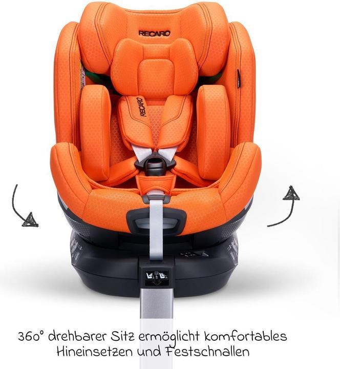 Actual product image RECARO Xenon 1 Kid Reboard Kindersitz (61-125 cm) (Booster seat, ECE R129/i-Size Standard)