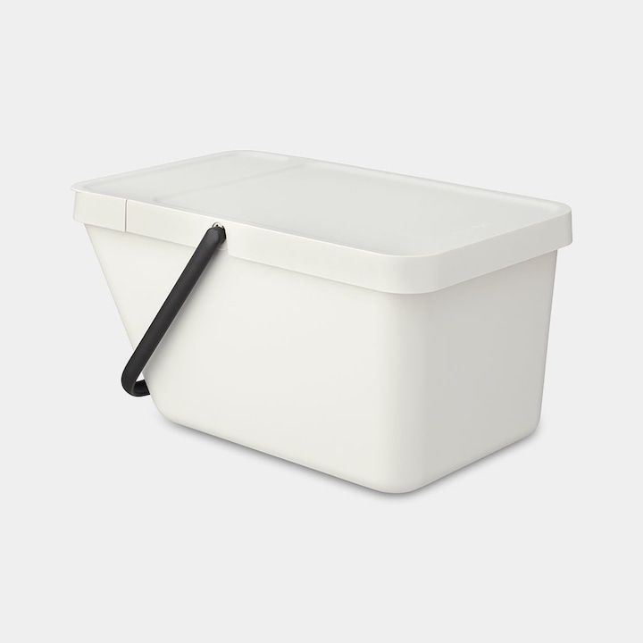 Actual product image Brabantia Sort & Go 20 l recycling bin, light grey (20 l)