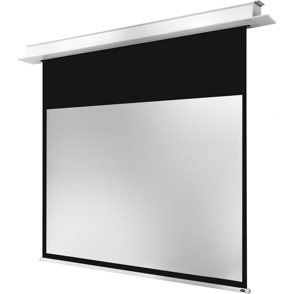 Celexon Einbauleinwand Motor Professional + 180x135cm 4:3 (88.58", 4:3), Leinwand, Weiss