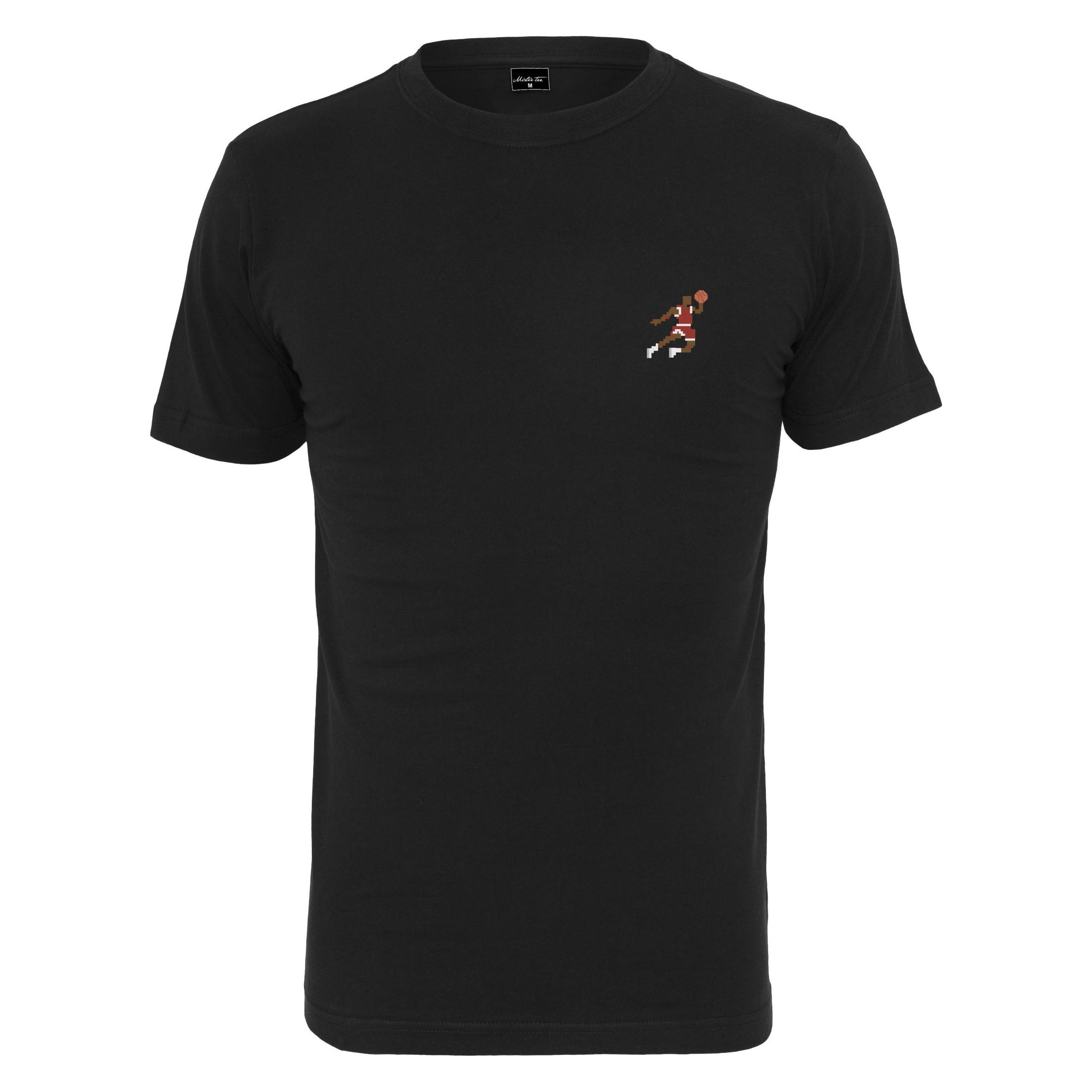 Mt, Herren, Sportshirt, Small Basketball Player Tee (S), Schwarz, S
