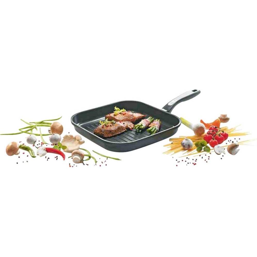 Krüger Grillpfanne (Grillpfanne, Aluminiumguss) (2228D)