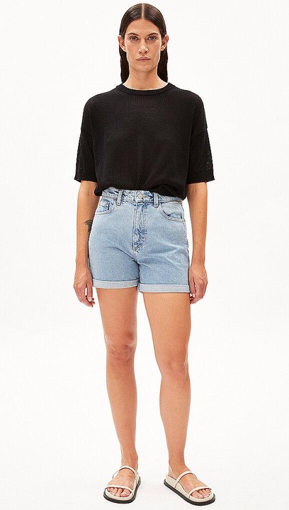 Actual product image Armedangels SHEAARI denim shorts (32)
