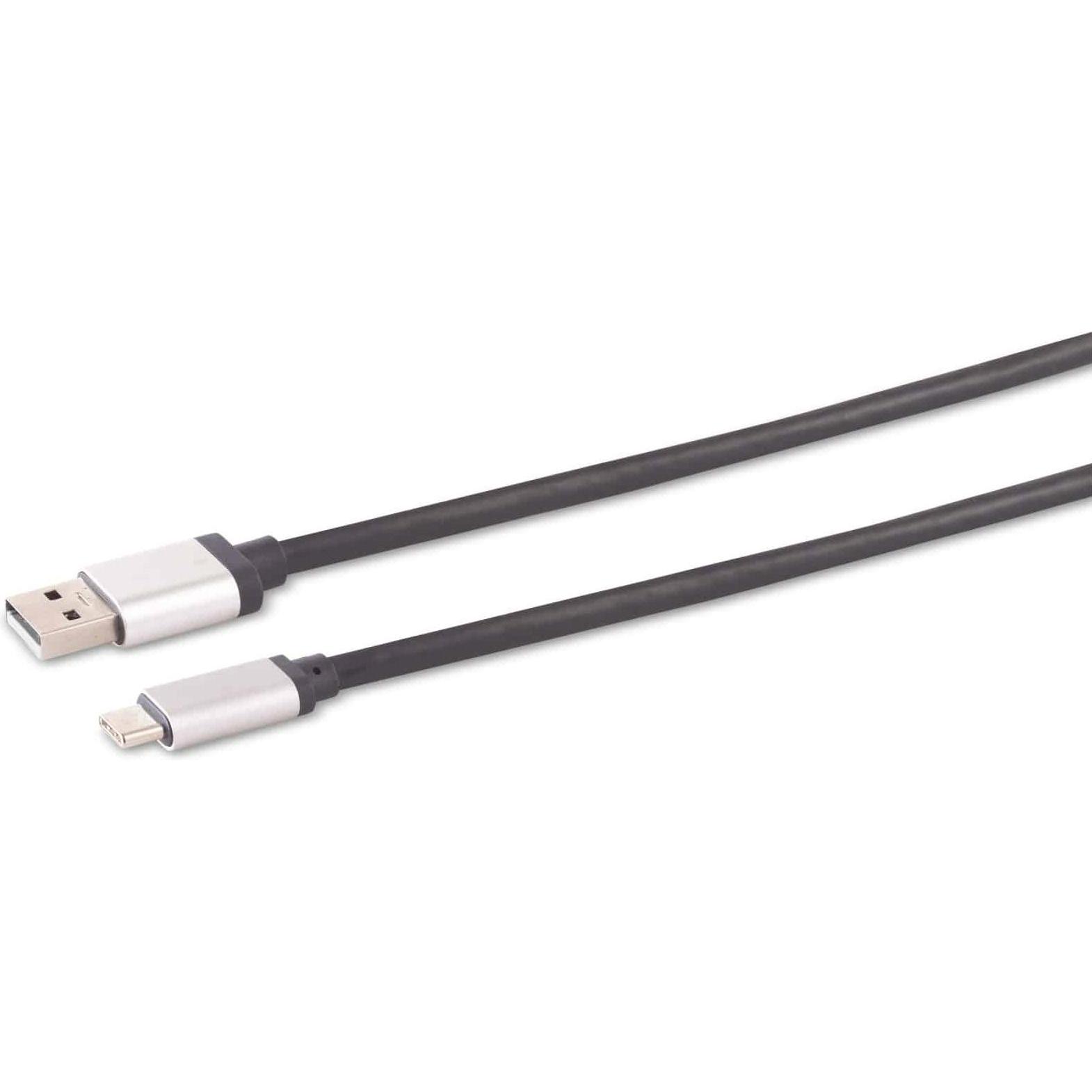 Shiverpeaks S/CONN maximum connectivity Home Cinema USB 2.0 Anschlusskabel, USB-A Stecker auf USB-C Stecker, 3,0 (3 m, U...