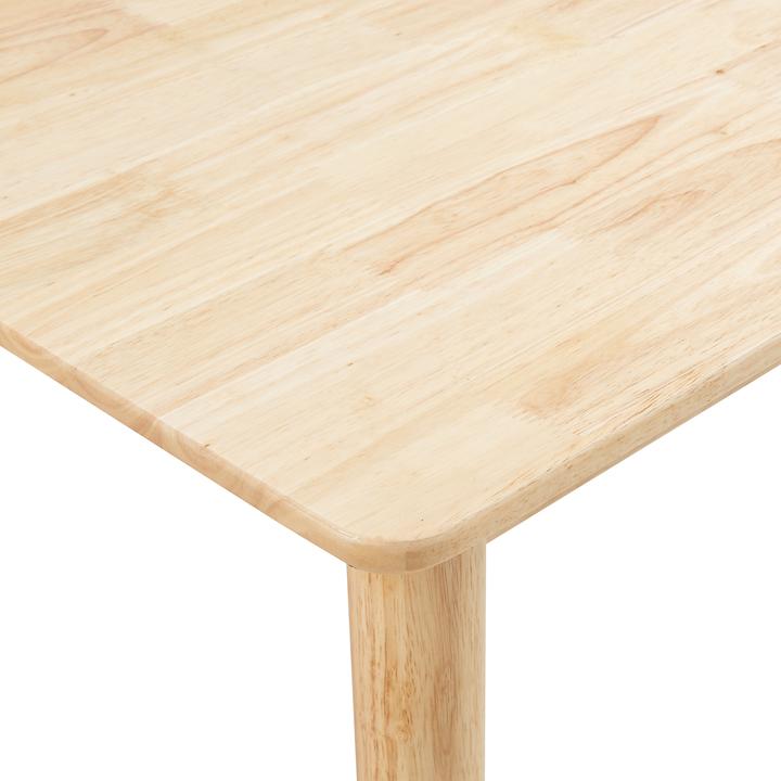 Actual product image En.Casa Esstisch Klijori für 6 Personen 140x70x74 cm Holz Natur