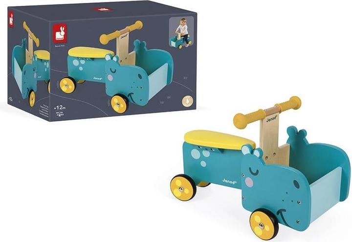 Produktbild Janod Nilpferd mit beweglichem Vorderteil