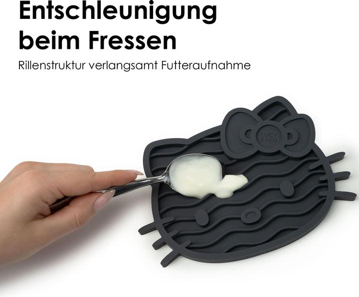 Produktbild LucyBalu ZENCAT Schleckmatte - Hello Kitty Edition
