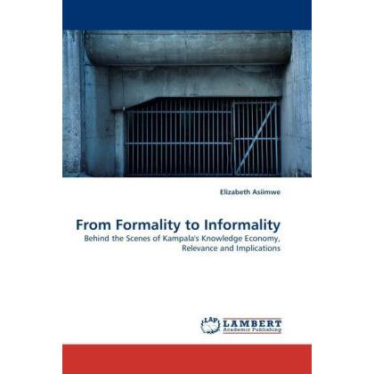 Thumbnail - From Formality to Informality, Fachbücher von Elizabeth Asiimwe