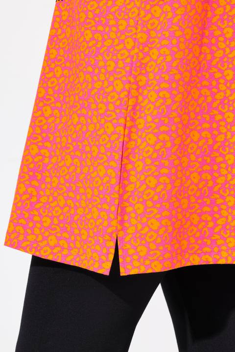 Produktbild Miamoda Longshirt, Leomuster, Glitzer-Statement, 3/4-Ärmel (44)