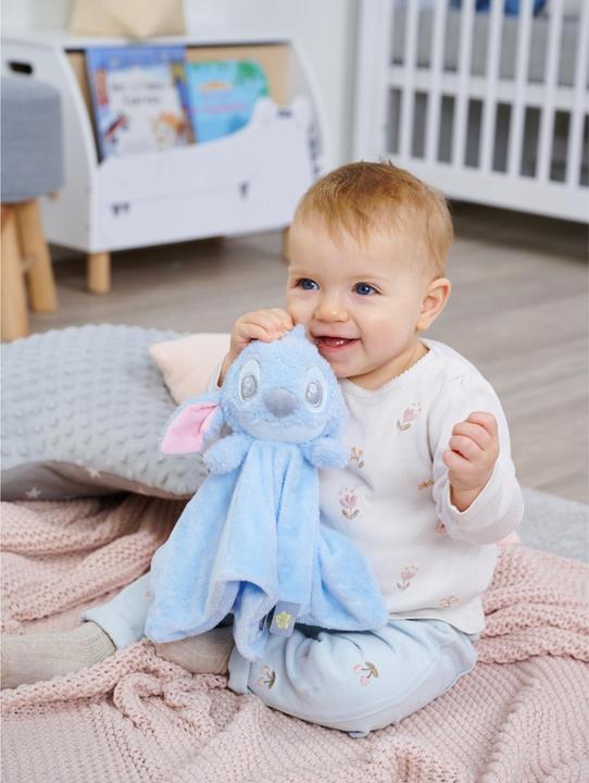 Actual product image Simba Disney Stitch Kopf m. Schmusetuch