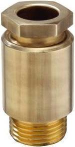 Produktbild Wiska 10010890 Kabelverschraubung schlagfest, mit Dichtung M105 Messing Natur 1St.