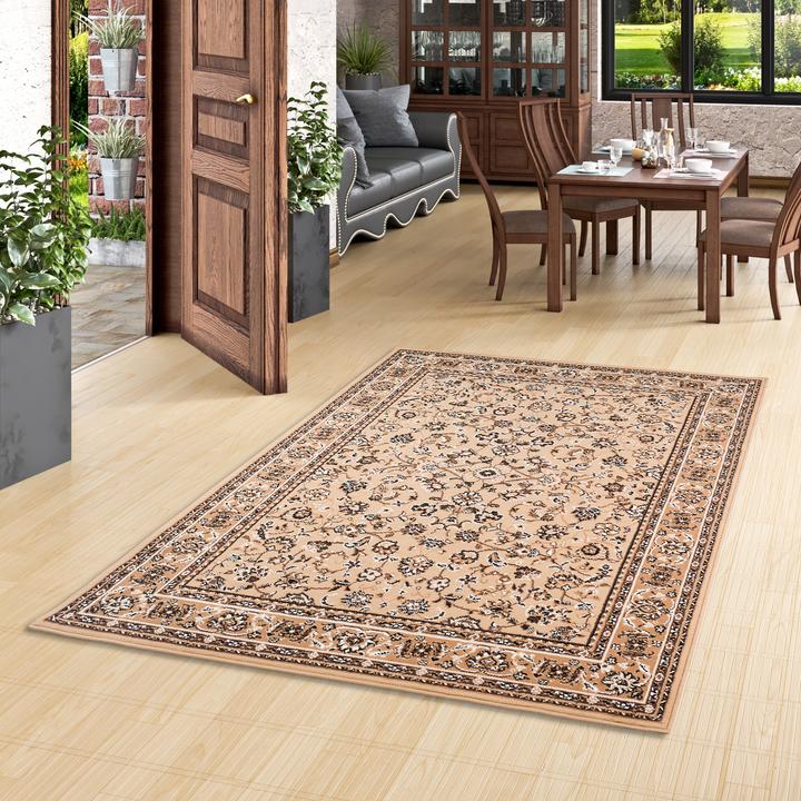 Actual product image Pergamon Oriental Carpet Trendline Border (185 x 270 cm)