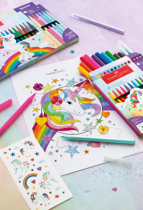 Immagine prodotto Faber-Castell Pennarelli unicorno Special Edition (Ordinati, 10 x)
