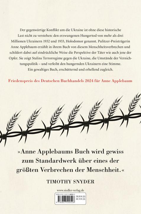 Produktbild Roter Hunger (Deutsch, Anne Applebaum, 2019)