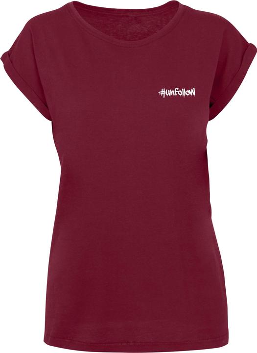 Produktbild Merchcode Ladies Unfollow Extended Shoulder Tee - 111691 (L)