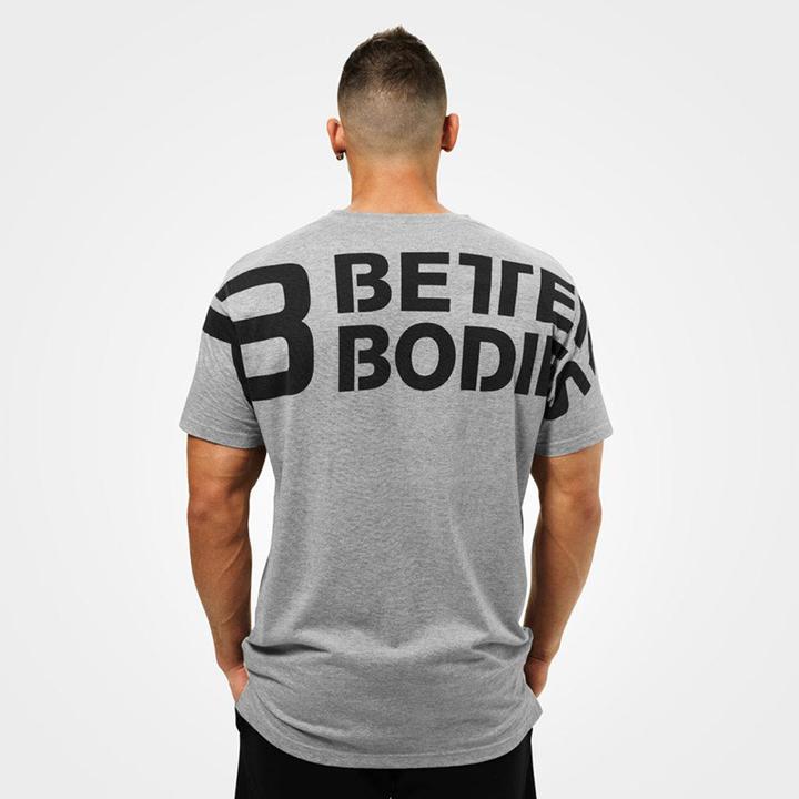 Actual product image Better Bodies Stanton Oversize Tee GREY MELANGE (S)