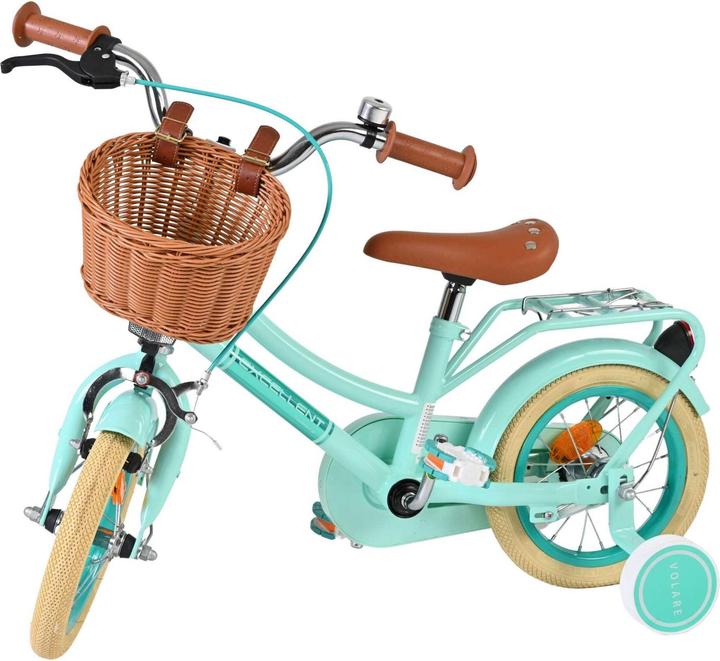 Produktbild Volare - Children's Bicycle 12 - Excellent w/ basket Green (51225) (12")