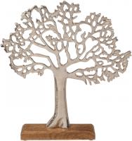 Produktbild Ootb Silberfarbener Lebensbaum (30 x 33 cm)