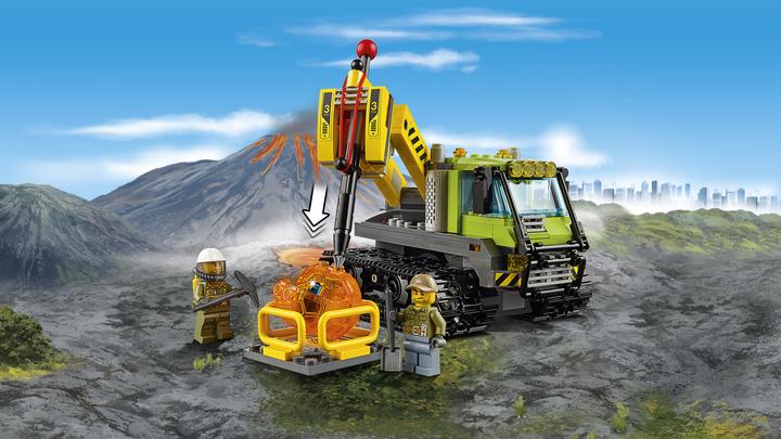 Immagine prodotto LEGO Bruco Vulcano della città (60122, LEGO City)