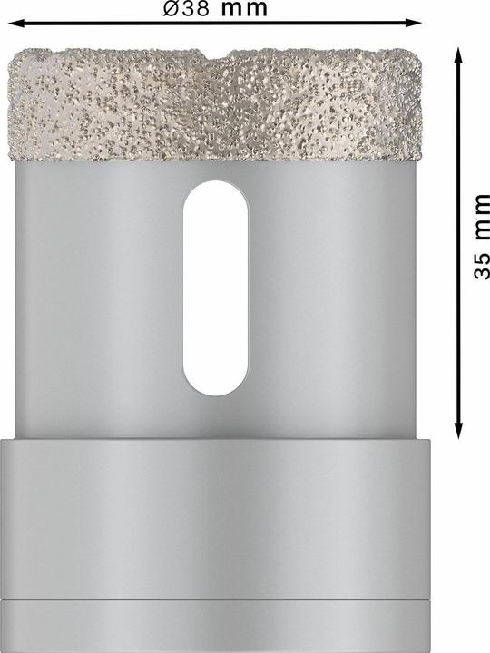 Produktbild Bosch Professional Zubehör PRO Core Cutter dry X-Lock, 38 x 35 mm (38 Millimeter)