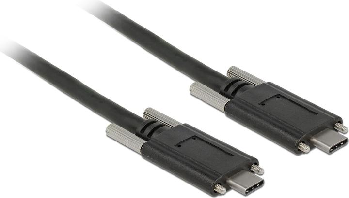Actual product image Delock USB cable USB-C (M) to USB-C (M) (1 m)