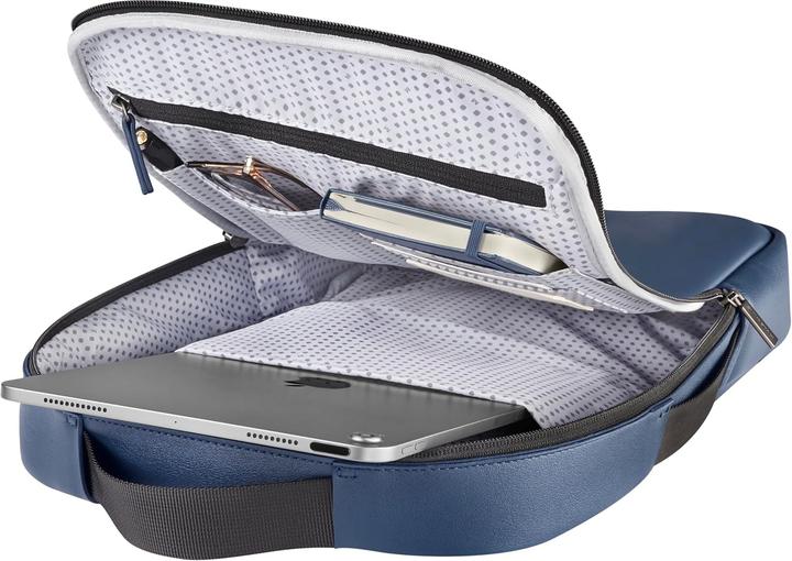 Actual product image Moleskine Professional Laptop Backpack for Office Use with Multiple Compartments and Padded Sleeve