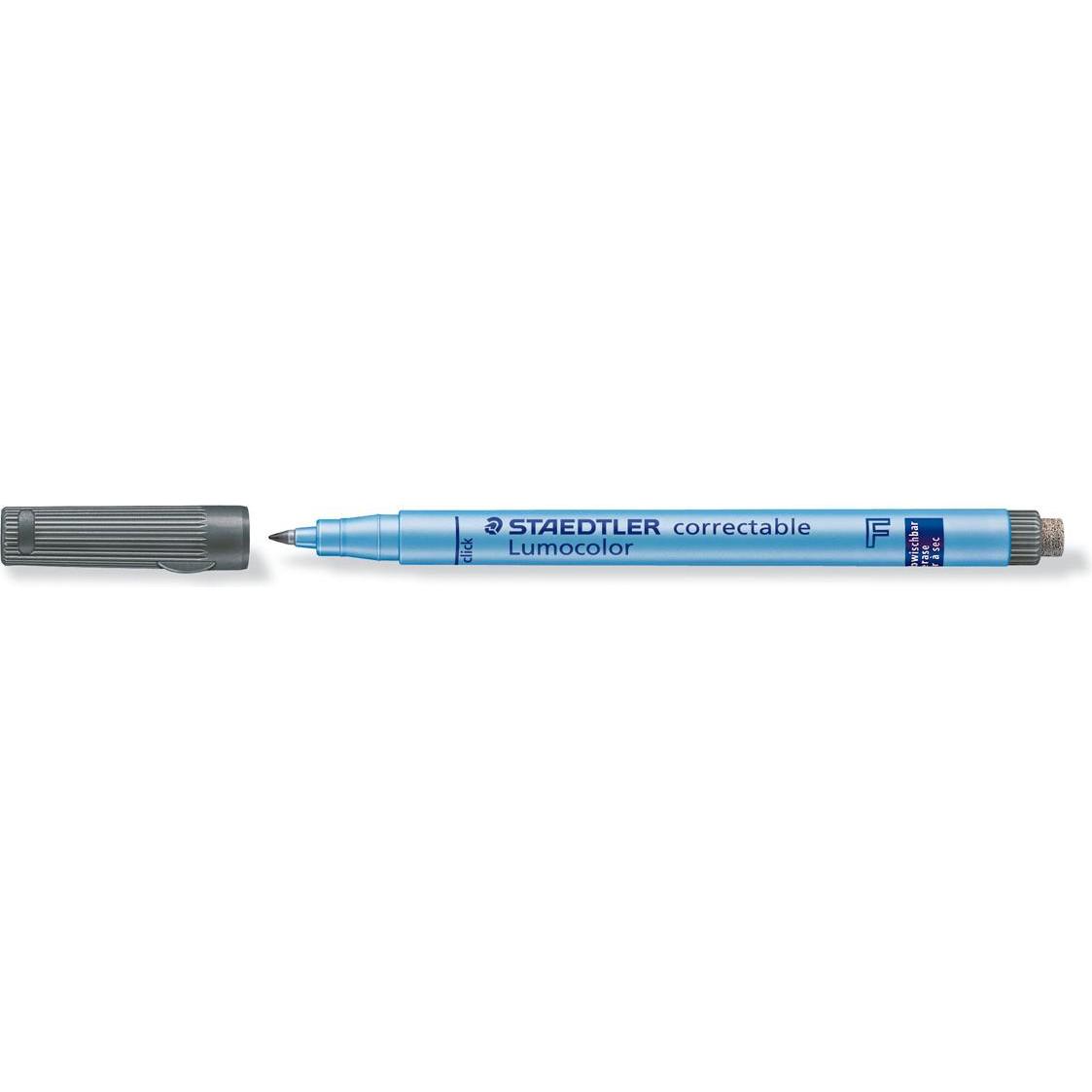 Thumbnail - Staedtler, Marker, Folienstift Lumocolor correct F (Juoda, 0.60 mm, 10 x)