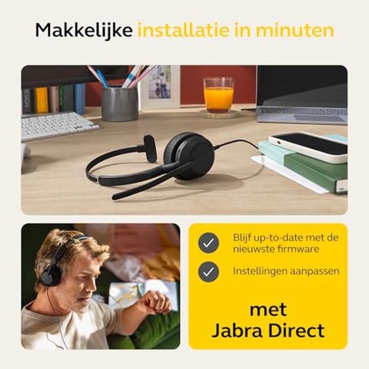 Image du produit Jabra Evolve2 50 USB-C UC Mono (Filaire, USB-C)