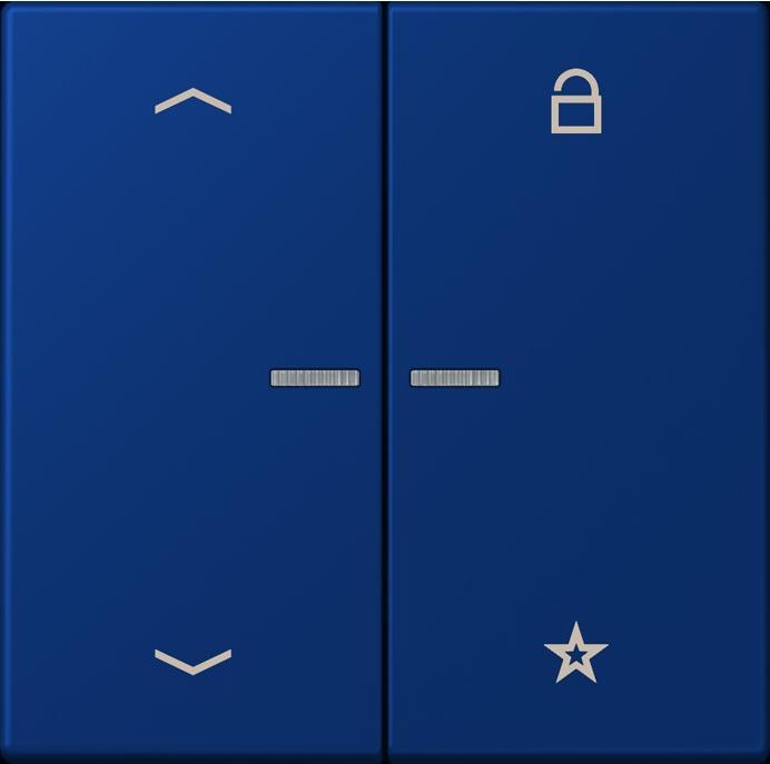 Actual product image JUNG eNet push-button Universal 1f.